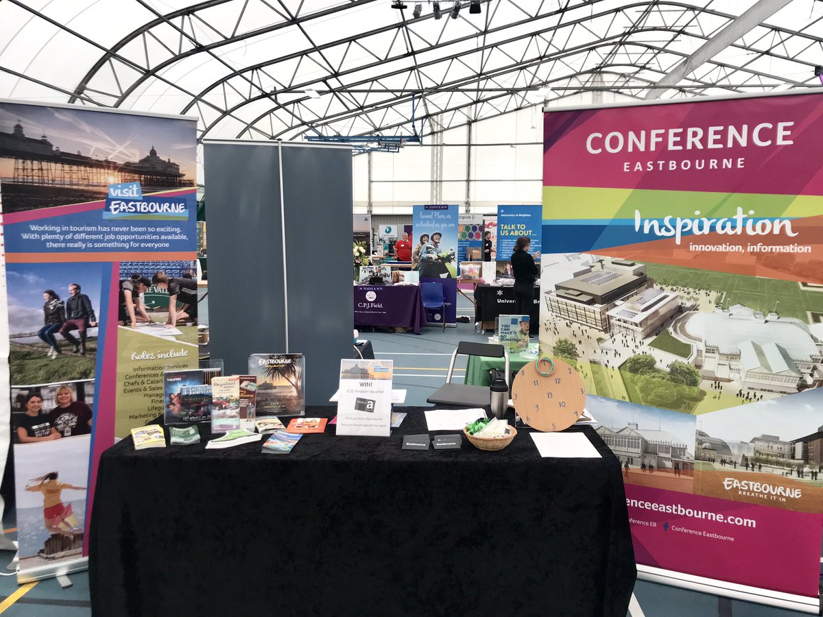 ConferenceEB's tweet photo. We’re here at the @BIGFuturesShow today talking about the exciting career opportunities within the #conference &amp; #tourism sectors. Come &amp; say hi 👋🏻 #BIGFS2019 https://t.co/GVovUi9wqC