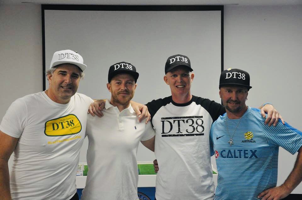 ScottJamieson's tweet photo. Last week i was privileged enough to be apart of a great cause to raise awareness for Testicular cancer. Got to play some subbuteo too after all these years @Dylantombides @SubbuteoOficial https://t.co/JIsqj4ysdI