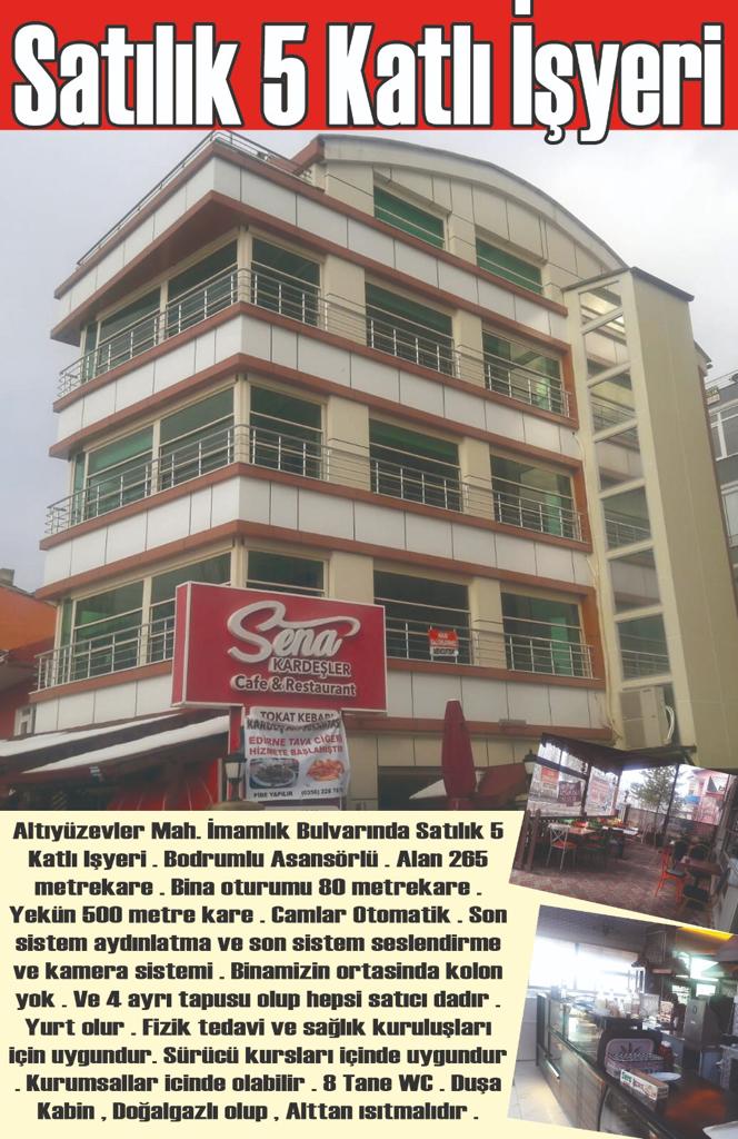 Acil satlik 05458804567