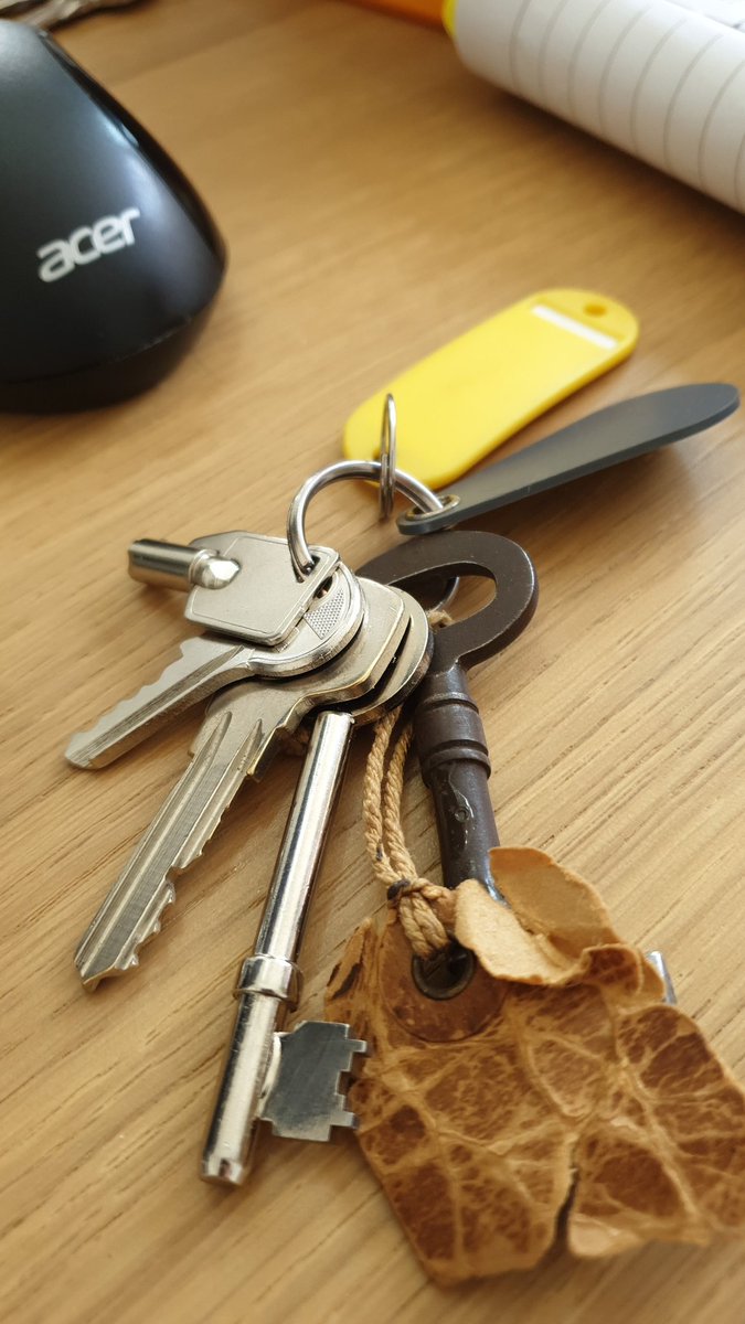 We have the keys.... next part of our journey starts