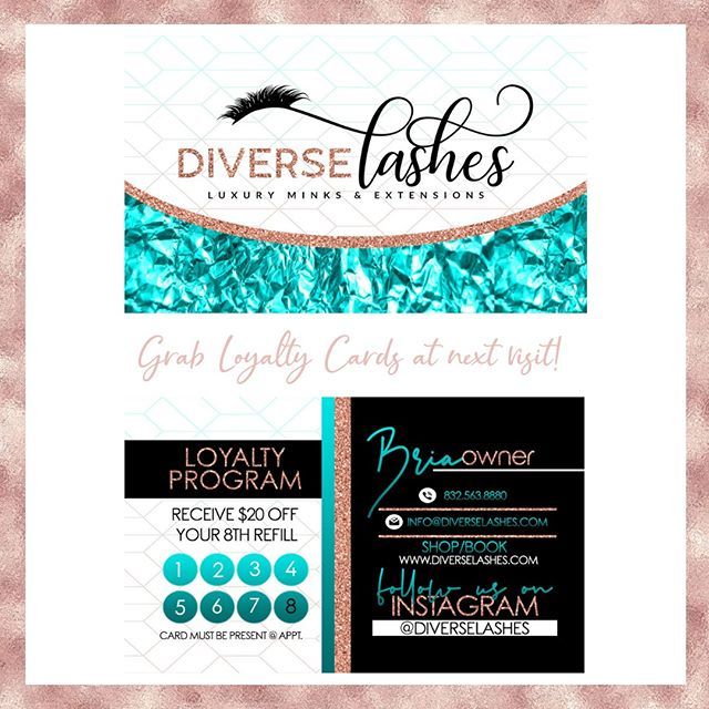 DiverseLashes's tweet photo. Donβt forget to grab loyalty card at your next visit! Remember to bring to every appointment π #humblelashes #atascocitalashes #northshorelashes #cekinglashes #channelviewlashes #houstonlashes #houstonlashextensions #lashtechhtx #kingwoodlashes #kingwoodeyelashextension #diβ¦ https://t.co/qQmHH6LNJX
