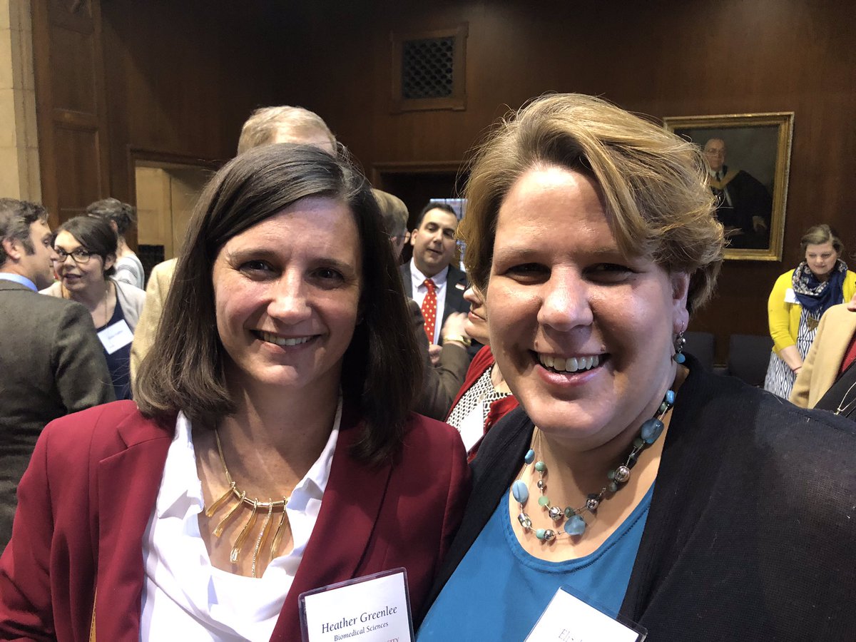 ISU Neuroscience Program Faculty promoted:  Heather Greenlee, Professor; Elizabeth Stegemoeller, Associate Professor.