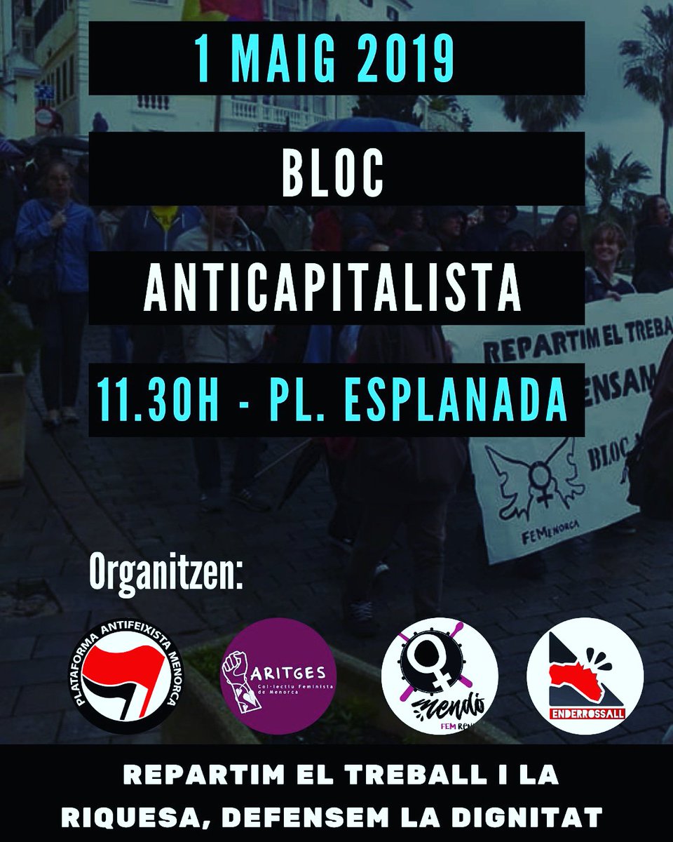 Patriarcat i capital... Aliança criminal! Demà totes al carrer per defensar els nostres drets laborals, dignificar, visibilitzar i  reconèixer el treball de cures i reproductiu i exigir igualtat real!