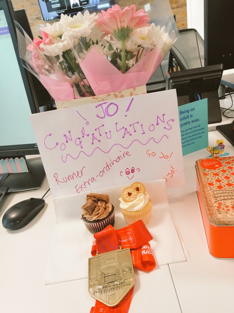 So much cuteness from work colleagues today!
#FDMcareers
#marathonfinisher
#LondonMarathon2019
@FDMGroup