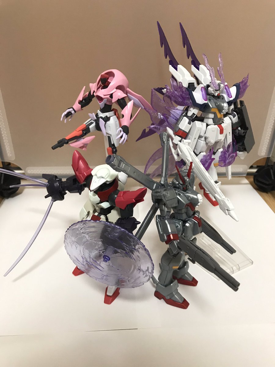 カヅリナーシタ ミキシングでゴーストガンダム デスフィズ バイラリナのようなものを作ってみました 手直ししたらgunstaに投稿します ガンプラ クロスボーンガンダム