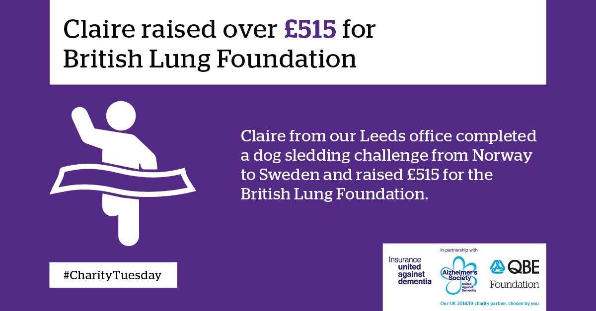 The <a href="/lunguk/">British Lung Foundation</a> is important to <a href="/QBEeo/">QBE Europe</a> Claire following her dad's diagnosis. #BritishLungFoundation #charitytuesday