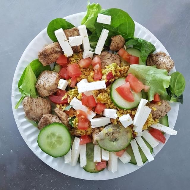 Level 1 Sport students have been creating healthy meals for athletes in our ReTreat restaurant. Chicken, couscous and salad #delicious #youcan