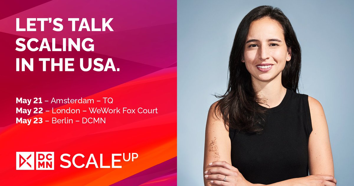 #scale your business in the USA! Reserve your free spot for <a href="/DCMN/">DCMN</a>’s #masterclass and learn how to succeed across the Atlantic. 22nd of May, London scaleup.dcmn.com