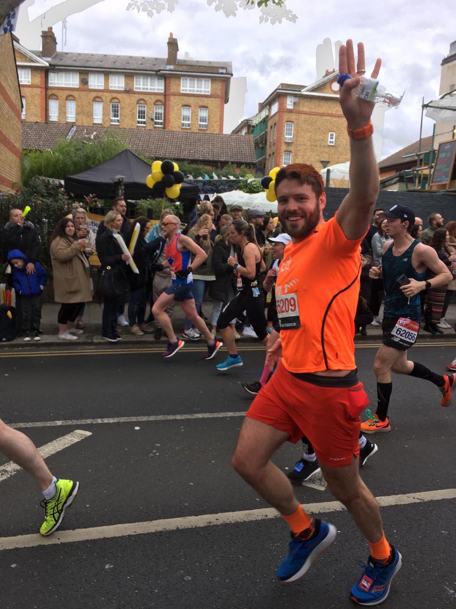 A HUGE Congratulations to <a href="/edsayce/">Ed Sayce</a> for running and finishing (in under 4 hours) the #LondonMarathon on Sunday! <a href="/SmallStepsTweet/">Small Steps</a> #charity #smallsteps #londonmarathon