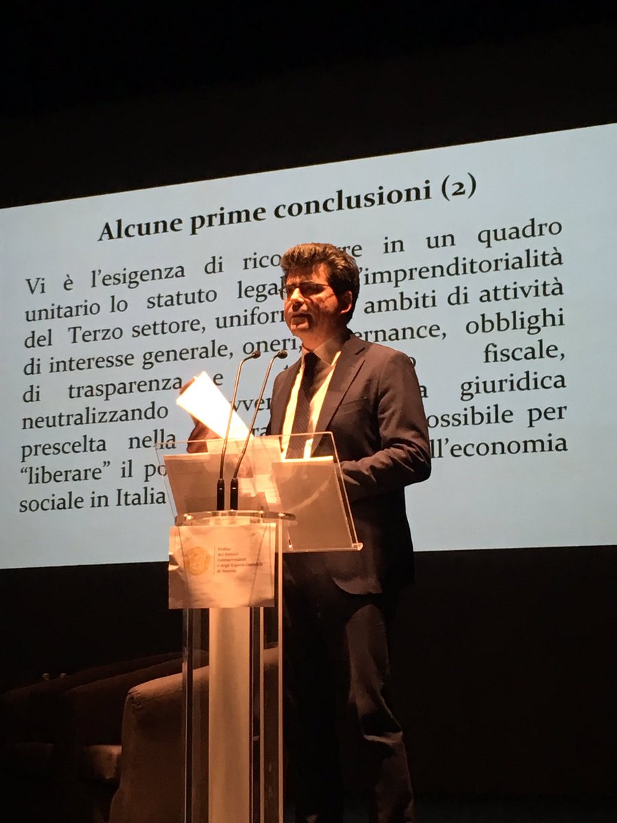Contaminazione tra #profit e #noprofit nella Riforma del terzo settore 
▶️ intervento di Roberto Museo direttore <a href="/CSVnet/">CSVnet</a>