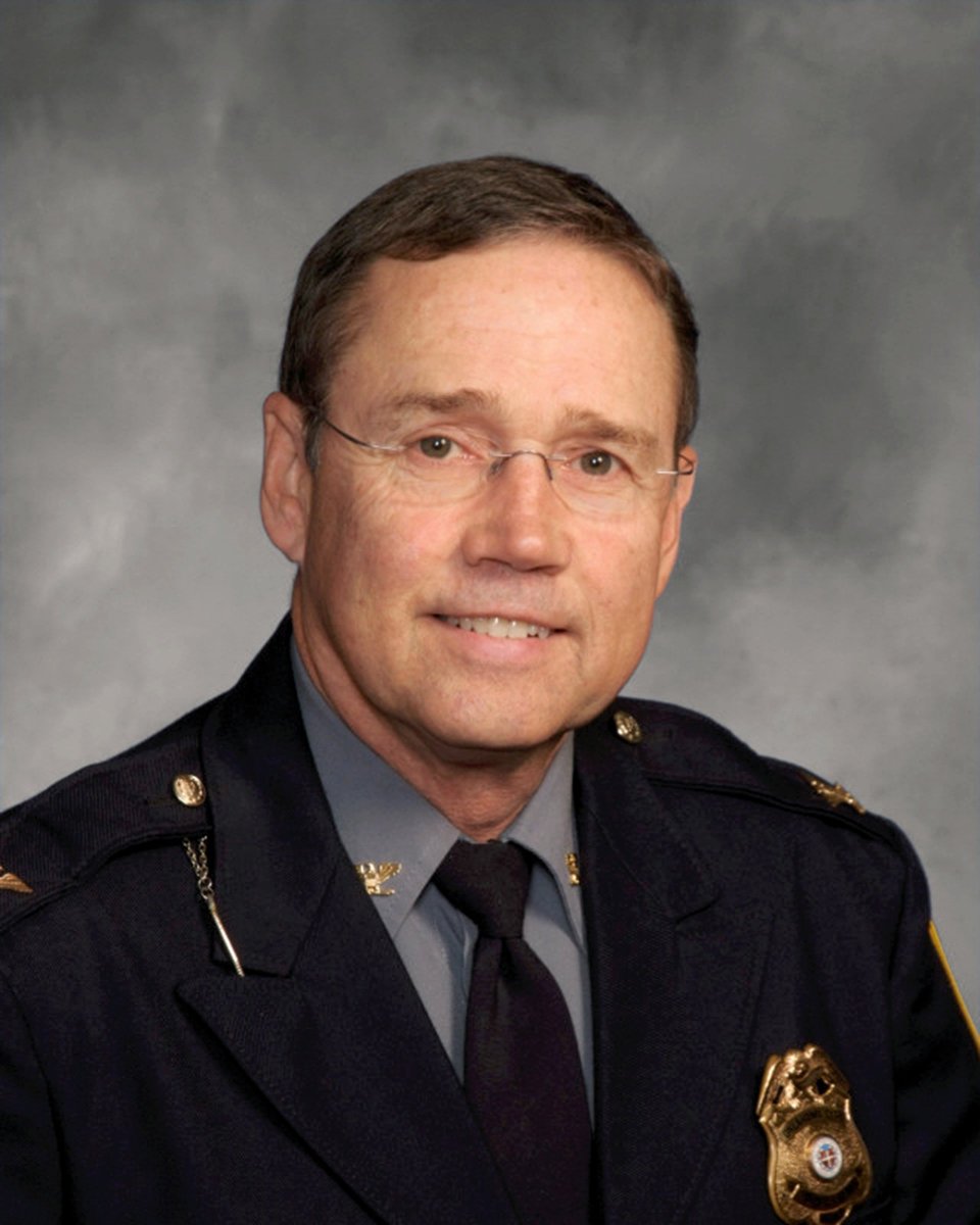 OKCPD's tweet photo. Today is the day!  Chief Bill Citty will be retiring after over 41 years on the job.  Congratulations on your years of service to our community. #policechief #okcpd #jobwelldone https://t.co/VkV8mTghyf