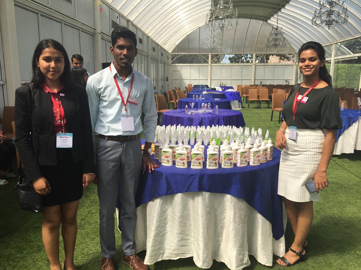GRIMSCHOOLIND's tweet photo. Grim Liquid Hand Wash stall set up at District Conference of RID 3011. https://t.co/L0OFlvhCsN