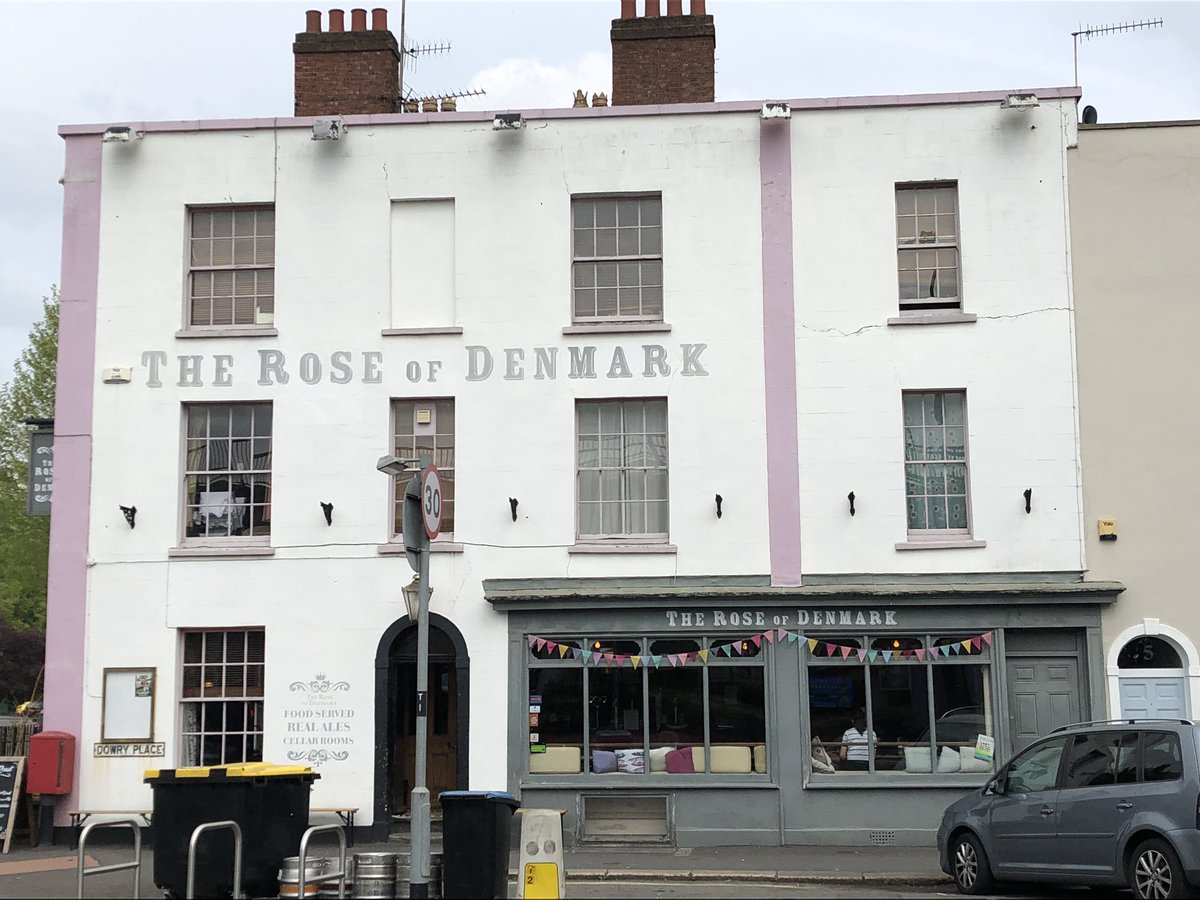 Another good meeting, this time <a href="/roseofdenmark/">The Rose of Denmark</a> &amp; they have @Titanic_Brewers Plum Porter almost permanently on the bar