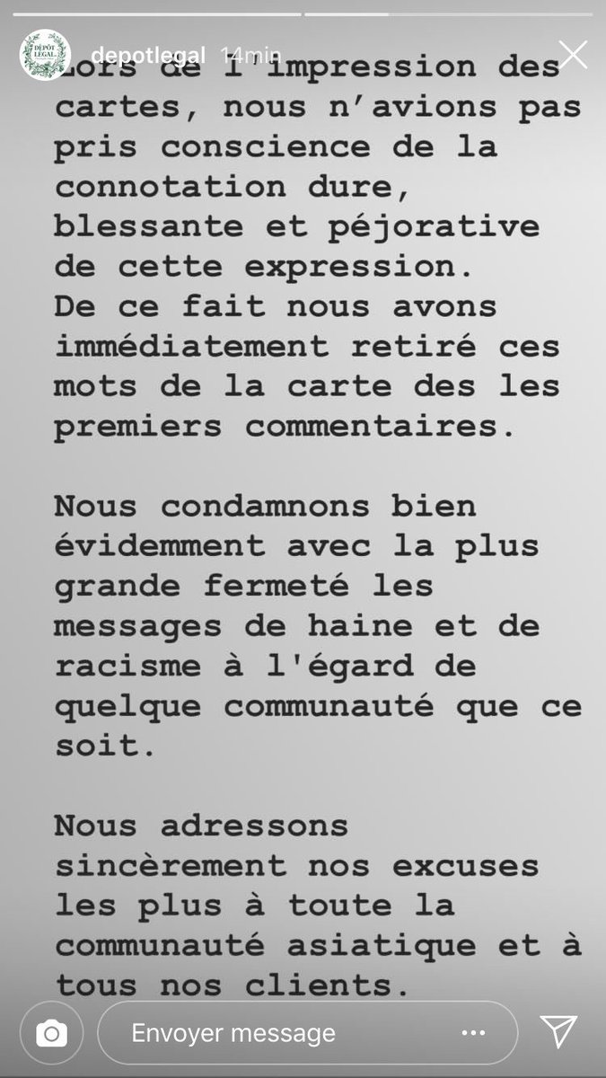 Lydia Un Mot D Excuse Un Peu Pathetique Et Une Suppression Compulsive De Tous Les Avis Google Maps Et Commentaires Insta Negatifs C Est Ce Qu On Appelle Une Belle Gestion De Crise