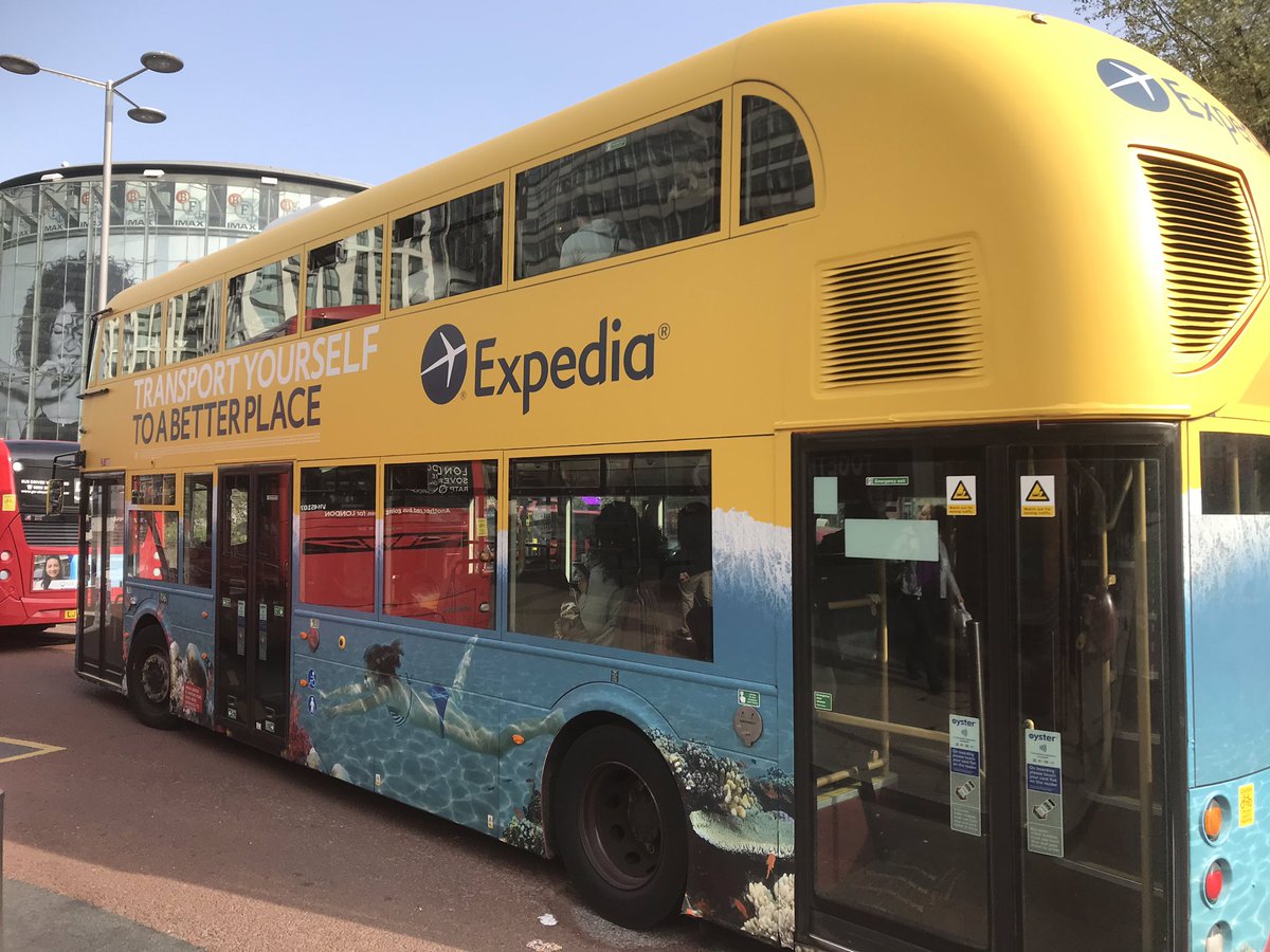 After careful consideration from our voting panel, this month’s #BattleoftheBus winner is <a href="/ExpediaUK/">ExpediaUK</a>  🥳Congratulations! 
 #ExterionMedia #WrappedBus