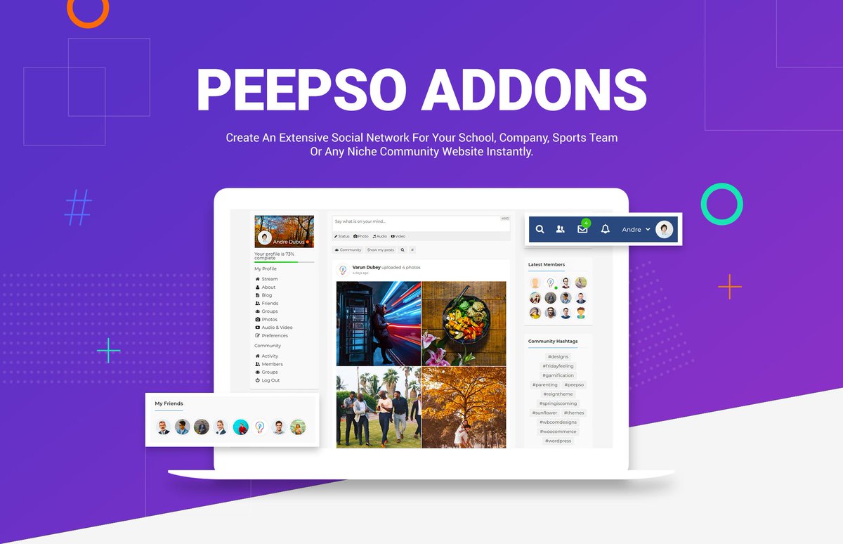 techwizw's tweet image. #RT @wbcomdesigns: Style your #CommunityWebsite with the power of Reign #PeepSo Theme designed specifically to help you engage your community members with superb #customization options.
ow.ly/MtMX30oxNII
#wordpress #webdevelopment #webdesign