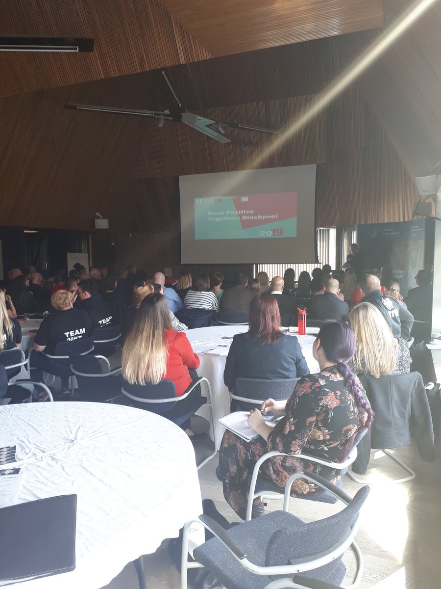 MPTLancashire's tweet image. Next up is Maggie from @bchblackpool who is discussing More Positive Together being a project with a "person-centred" approach as each and every person requires unique support and has different motivations #mpt2yearson  #CommunityEngagement #121support @ActiveLancs