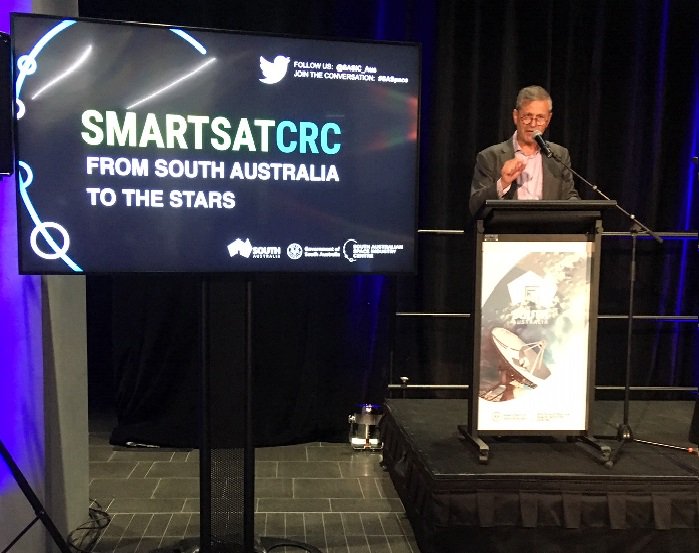 DCATSolutions's tweet photo. Great to be invited to the #SmartSatCRC event last night & wonderful to be a supporting #partner in this new venture based in #Adelaide
SA Premier @marshall_steven led the #celebrations & @AndyKoronios set the path From #southaustralia to the #stars 🛰️🌟🇦🇺 https://t.co/630ZDlyW6e