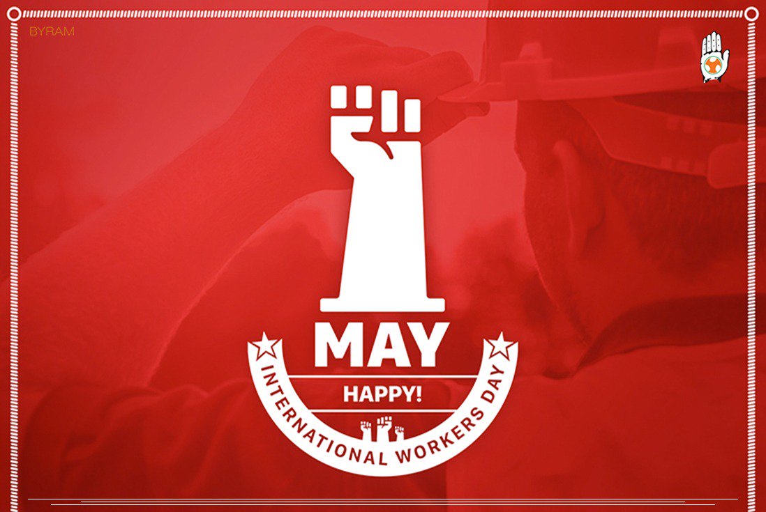 Each and every person who has been working hard to give his family a good life, to work for the betterment of the nation, to bring happiness and peace around deserves a salute on May Day.

#LabourDay #MaydayEveryDay
