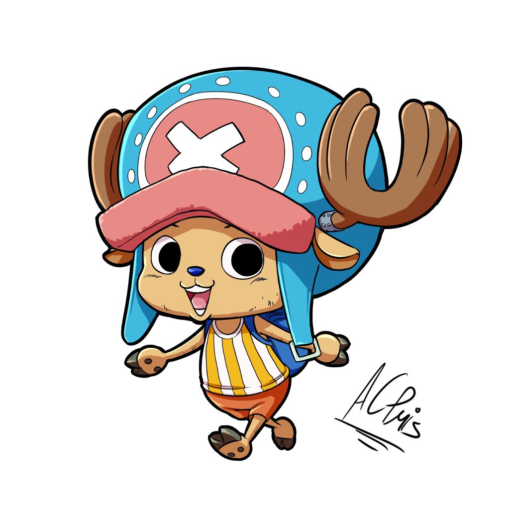 Continuamos con los mugiwaras: Sanji y Tony Tony Chopper #OnePiece #fanart ...