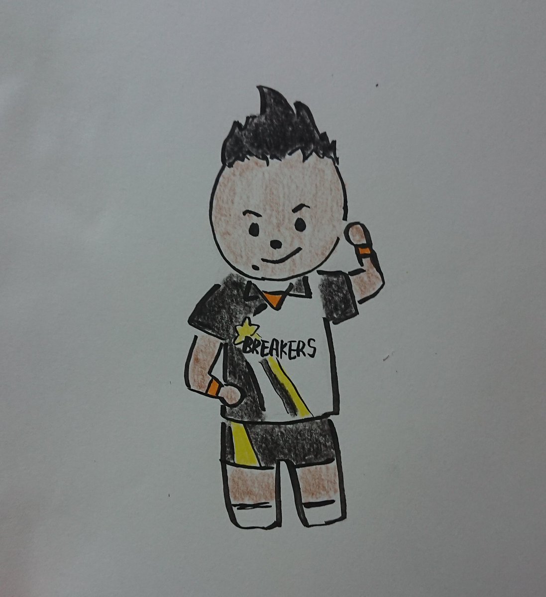 チア男子イラストチャレンジ チア男子イラストチャレンジ