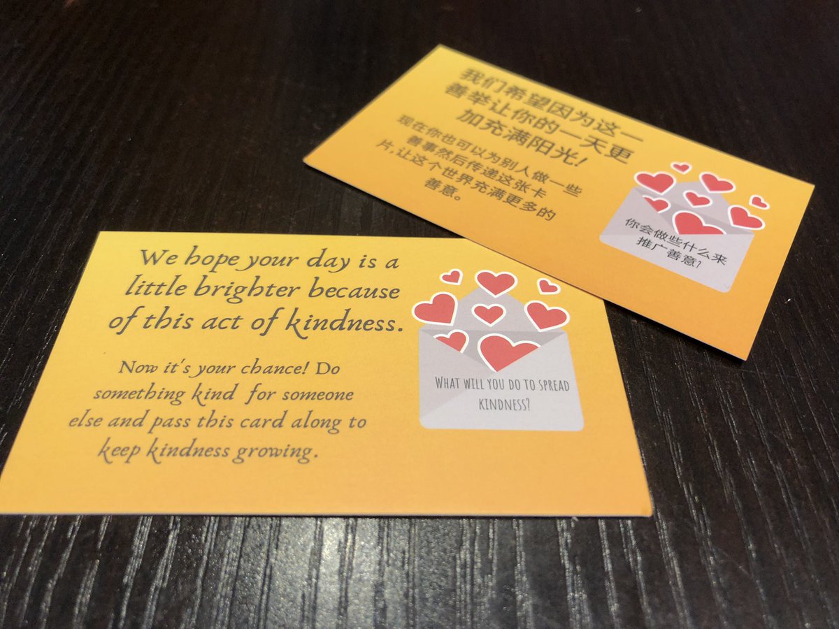 NeridaKiprotich's tweet photo. Inspired by @slyubomirsky at #pesa2019 Happiness increases with a variety of acts of kindness to others, & by my #earlyyears class who ❤️#kindness. Thrilled to have these cards made to spread kindness. @ProfLeaWaters @RAKFoundation @VIAstrengths @MayersonAcademy @RippleKindness https://t.co/YDUB9N7VQr