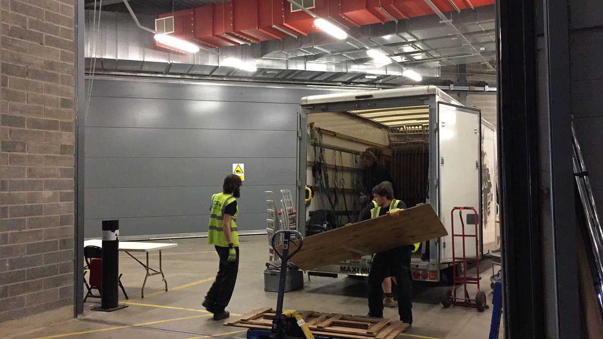 MAN AND VAN  - we have you covered! Luton/Sprinter size vans available - but get them booked in early so you don't miss out #manandvan #eventprofs #luton #sprinter