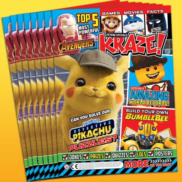 KrazeClubMag's tweet photo. Don’t forget to pick up an issue of #KrazeClubMag for an awesome #Bumblebee #cutout! Post your crafty bots for a chance to win a Bumblebee DVD - OUT NOW on digital download #BumblebeeChallenge #kidscrafts #Transformers https://t.co/Oew68tvWzo