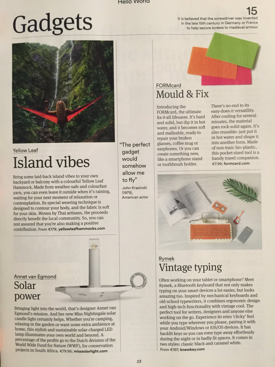 Hello World! Thank you KLM for publishing <a href="/miss_solarlight/">Miss Solar Light</a> and <a href="/AnnetvEgmond/">Annet Van Egmond Artist</a> in April Holland Herald magazine 2019.