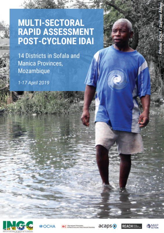 REACH_info's tweet photo. Multi-sector rapid assessment from #Beira #Mozambique out! The report is a prime example of a collaborative effort and a huge thank you goes to colleagues in @ifrc @UNOCHA @mapaction @REACH_info @SC_Humanitarian @ACAPSproject
 and beyond 👏 #CycloneIdai #Idai #IdaiUpdates https://t.co/moBEe3k2Gd