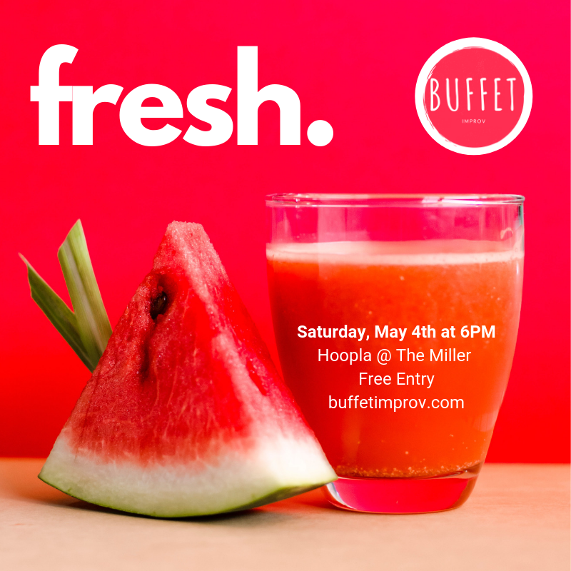 Come see some refreshingly good improv at <a href="/hooplaimpro/">Hoopla Impro</a> pre-party on Saturday!

buffetimprov.com/events/hoopla-…

We'll be sharing the stage with:
- <a href="/XMetYImprov/">When X Met Y Improv</a> 
- <a href="/SwipeRightImpro/">Swipe Right</a> 
- <a href="/PS_Improv/">Punderstandably</a> 
- Pistol Packing Pandas

#Improv #improvlondon #buffetimprov