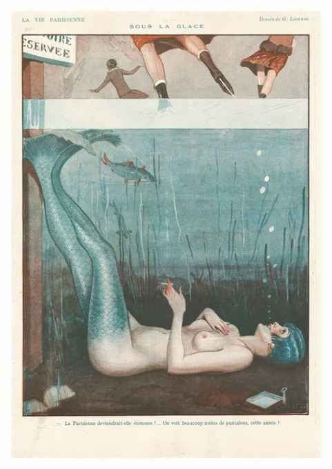 Sous la glace, par Georges Leonnec. https://t.co/e7KD1OCYES<a href="/tag/boismesregles"class="tags"><span>#boismesregles</span></a>