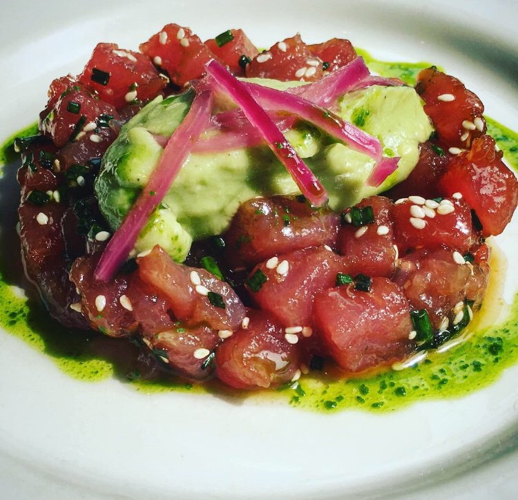 barricatapas's tweet photo. #tuna #tartare with #avocado mousers  is back!
@enjoyfitzrovia @eatapas_london @eatmorefish.ie @copitagroup 
#foodie #michelinguide https://t.co/Jzp0sLr4pp