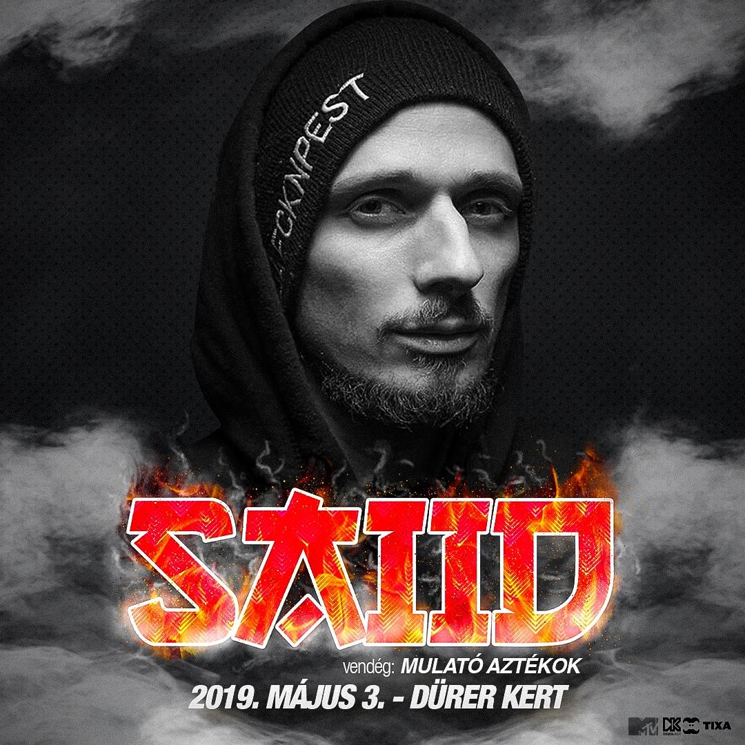 ❌JÁTÉK❌
Május 3-án Saiid és Mulató Aztékok koncert a Dürer Kertben! 🎤
Játsszatok az MTV Hungaryvel és nyerjetek páros belépőt! 🙏
Esemény 🎫: fal.cn/AodO 🎁:  fal.cn/Aodv 
#mtvhungary