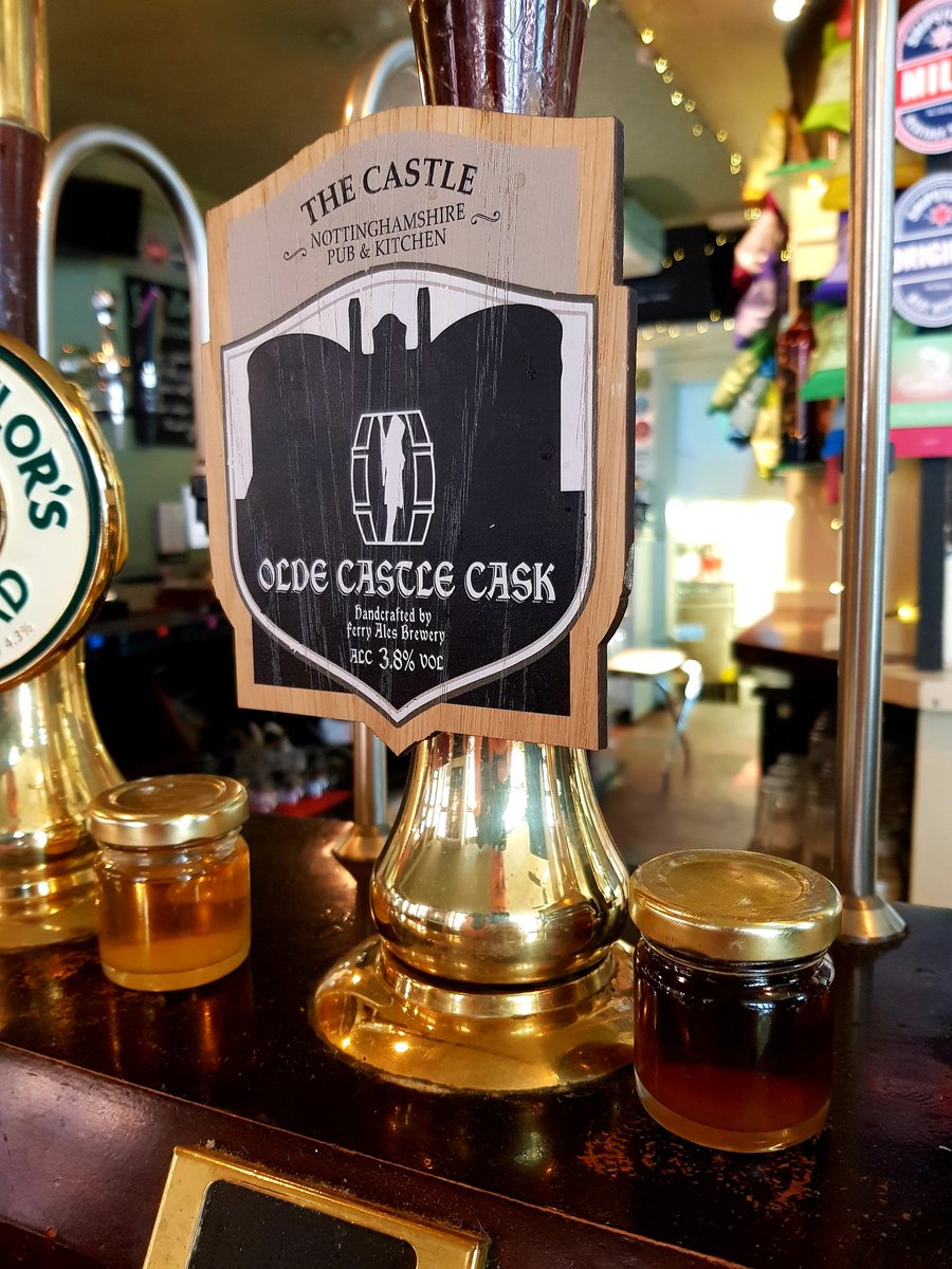 Out and about on the 'Nottingham Real Ale Trail' pop in &amp; try our very own 'Olde Castle Caske' brewed especially for us by <a href="/fabcraftbeer/">Ferry Ales Brewery</a> the only place you can get this! <a href="/itsinnottingham/">It's in Nottingham</a> <a href="/NottinghamCAMRA/">Nottingham Drinker</a> #caskale #aletrail #Nottingham #realale #beer #exclusive #CAMRA #thecastle