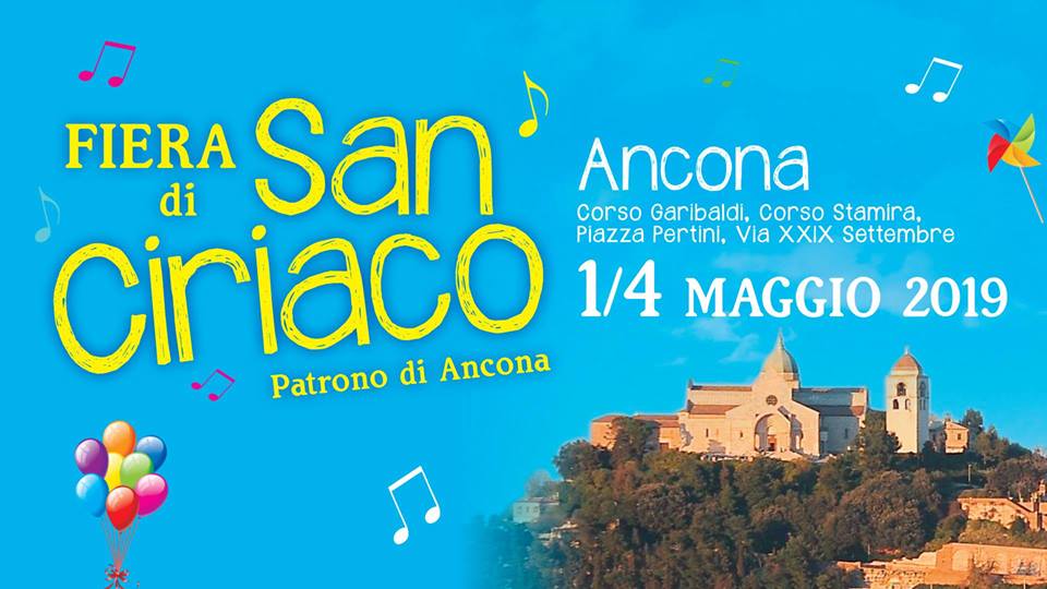 Dal 1 al 4 maggio la FIERA DI SAN CIRIACO da Piazza Cavour a via XXIX settembre con oltre 400 espositori!
Programma, viabilità, navette bus qui bit.ly/2XzC9t7