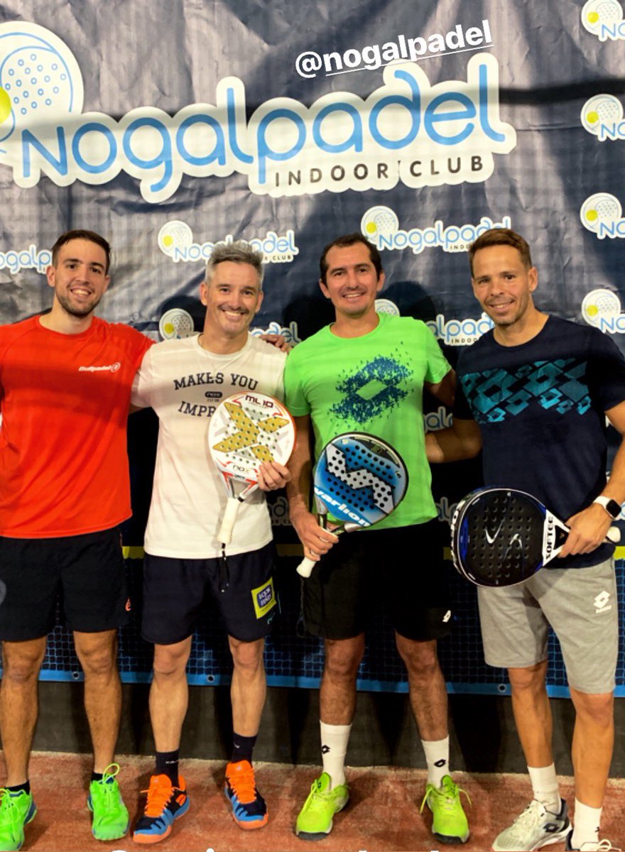 mundipadel's tweet photo. Entrenamiento de muchos cracks del pádel juntos en @Nogalpadel con jugadores como @Miguel_Lamperti @luchocapra @adaysantafe y @EnterGutierrez https://t.co/joxwYzB5tk