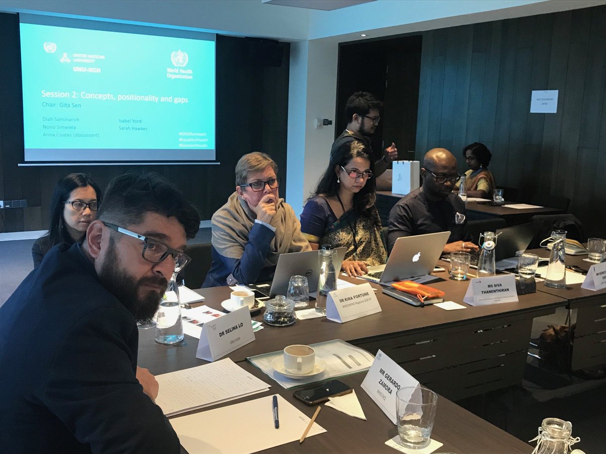 DrVeronicaMagar's tweet image. Excited for day two meeting on what works in #Gender and #Health, discussing #GenderAnalysis, #GenderMainstreaming &amp;amp; gender, #equity and #HumanRights! #HealthForAll