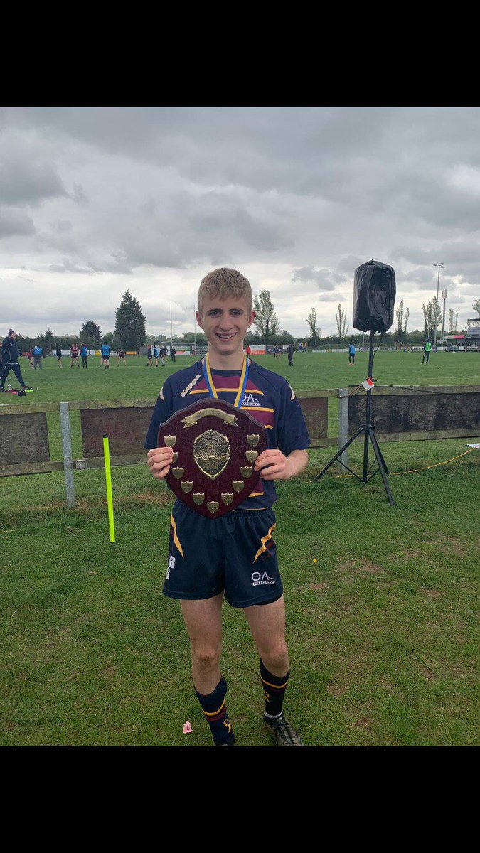 Rugby: Congratulations to Guy Butterworth who won the U16 club county cup at the weekend for OAs beating Tring 36-0