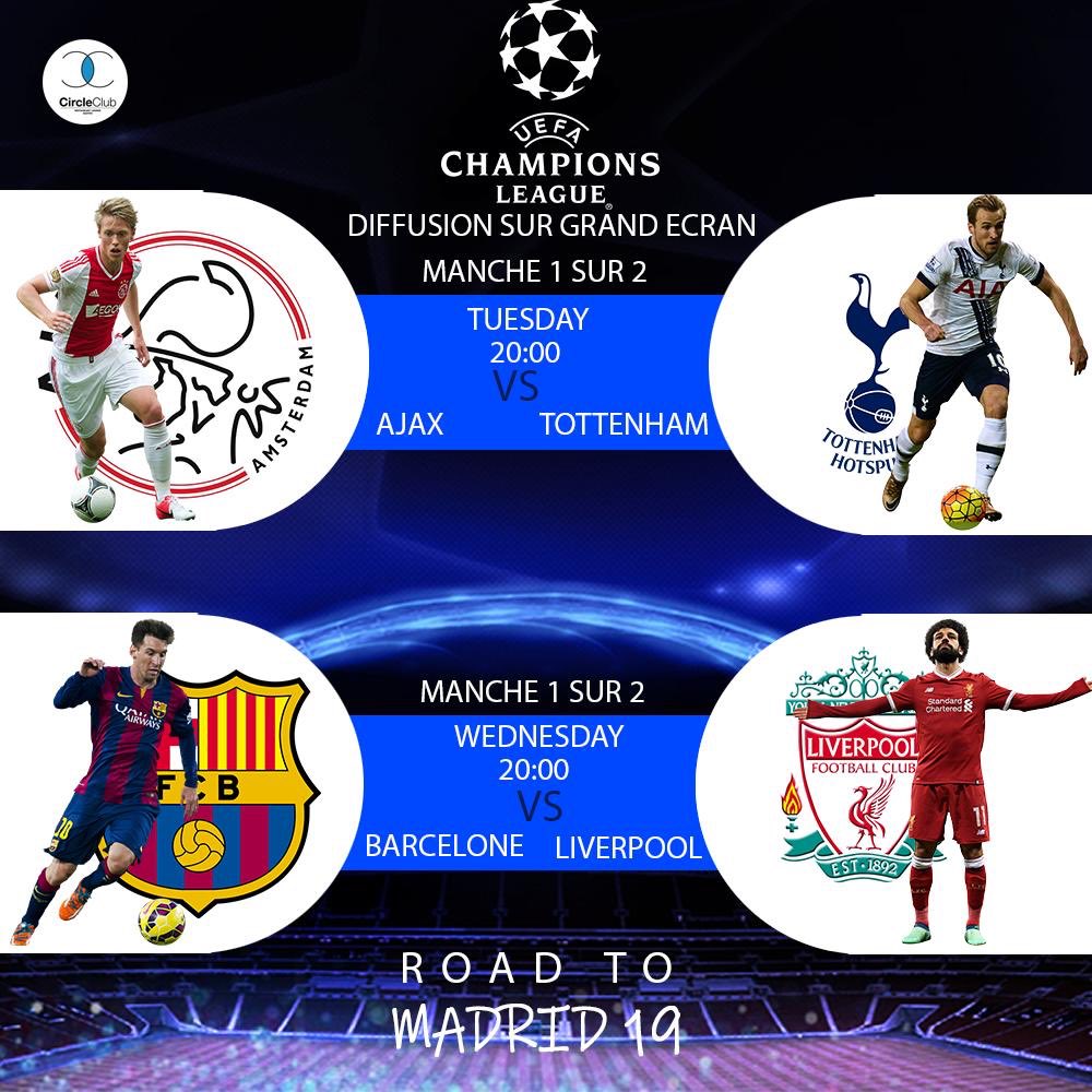 Circle_Club_B's tweet photo. ⚽️ Road to Madrid ⚽️
Au @Circle_Club_B , ça se passe sur écran géant !
🔥 10 bières à 10.000 fcfa 🔥

🚘 Yaoundé - Bastos, derrière Laboratoire Meka
📱669 22 43 62

#CircleClubBastos #Yaounde #Party #LifeStyle #Team237 #ChampionsLeague #RoadToMadrid https://t.co/lCo4soOJVr
