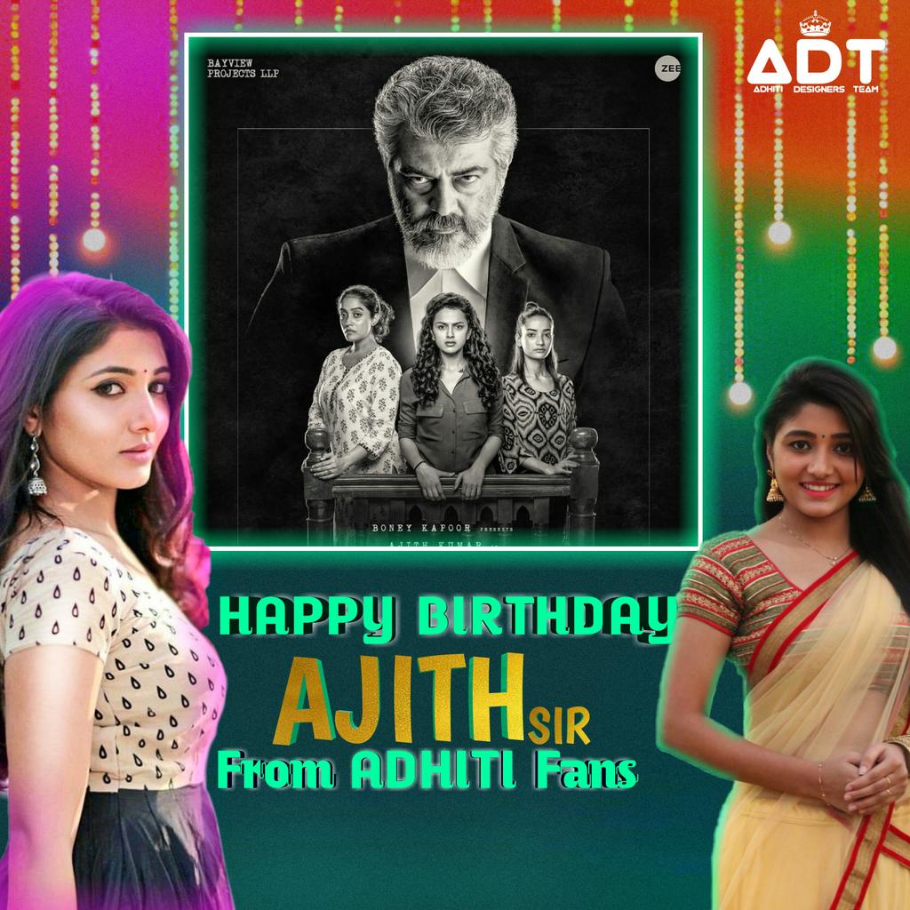 DMNSoffi's tweet photo. Here is my Design for 

Ajith sir wish Happy Birthday 

From @adhitiofficial 👑 Fans 💝

#HBDIconicThalaAJITH https://t.co/ho4uA5kfsQ