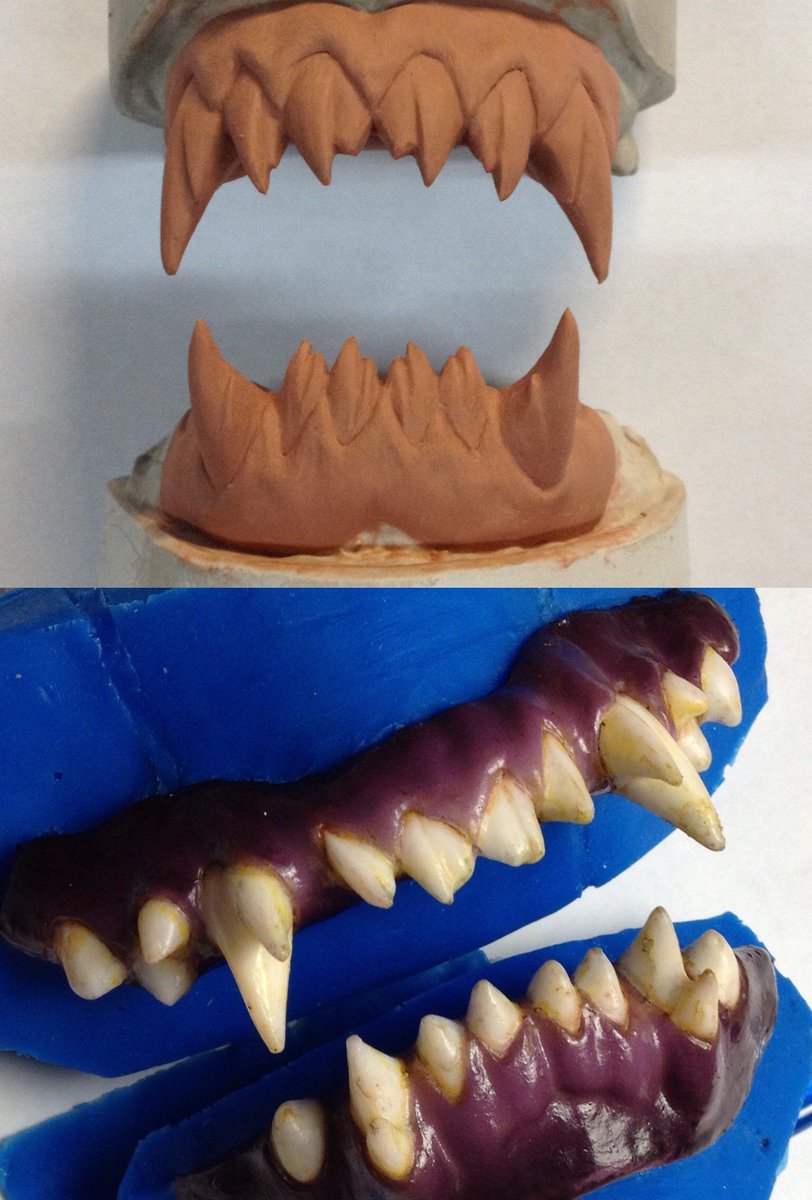 BreakAllPro's tweet photo. Demon Mouth- One of the many duties Break All Productions will sink its' teeth into for you.
#teethcasting #teethmolding #demonteeth https://t.co/8AXXmY1nDn