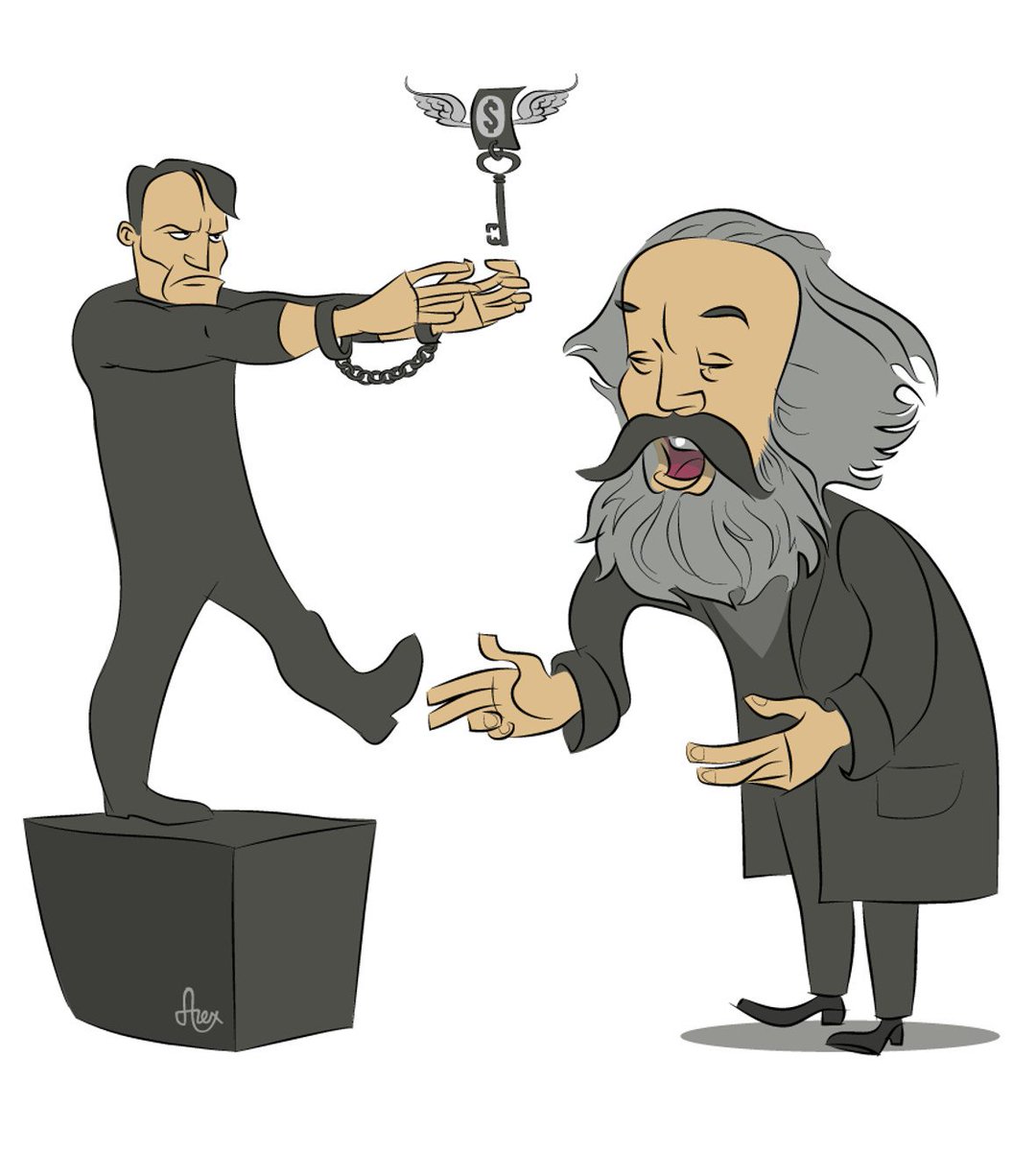 PhilosophyNow's tweet image. &quot;Marx wanted philosophy to shake the world by destroying the status quo!&quot;

Get ready for May Day by reading up on Marx&apos;s philosophy in Issue 132. Here, Lucian Lupescu sees how far Kant &amp;amp; Marx’s ideals overlap: phi.ms/NsH 

#LabourDay2019 #Marx #Philosophy