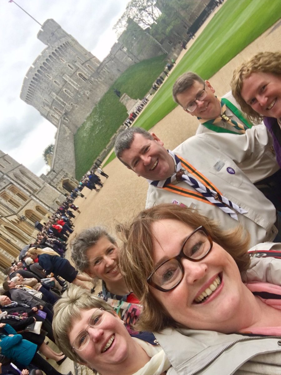 North East Fife District’s Queen’s Scouts ready to parade at Windsor and their proud parents getting the obligatory Sharkey selfie ⚜️😄⚜️<a href="/ScoutsScotland/">Scouts Scotland</a> <a href="/ExplorersSA/">St Andrews Explorers</a> <a href="/15thFifeScouts/">Freuchie Scout Group</a> <a href="/EastScotScouts/">East Scotland Scouts</a>