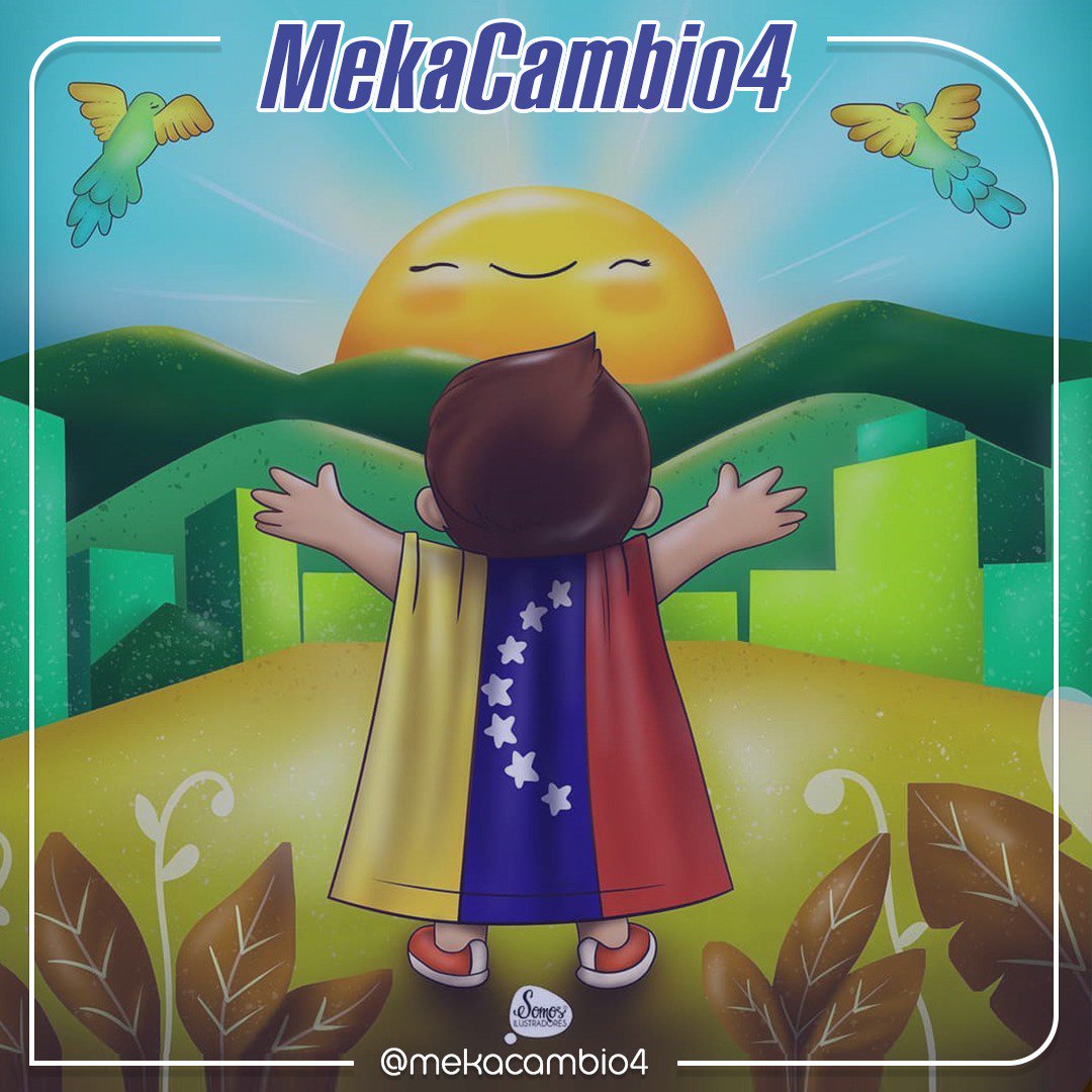 ¡Buenos días! Siempre hay motivos para agradecer.
.
Confiamos en que todos los niños venezolanos puedan crecer en Democracia.
.
Que la mano de Dios este con Venezuela.