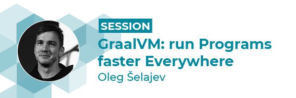jaxdevops's tweet image. #GraalVM project enhances the #JavaEcosystem with an integrated, high-performance execution environment for dynamic, static, and native languages. Our speaker Oleg Šelajev @shelajev will show you demos and what you can do with GraalVM at his session &amp;gt;&amp;gt; bit.ly/2V3leSZ