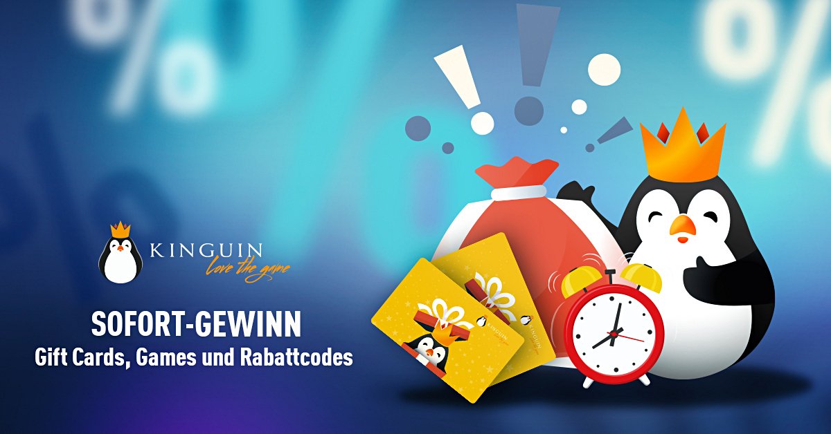 SOFORT-GEWINN: kingu.in/1lhl
Kein Leerlauf! 1x #Anno1800 , 1x #TheDivision2, 2x 50 € und 1500x 5-25% Rabattcodes! Teilnehmen und sofort gewinnen!
#giveaway