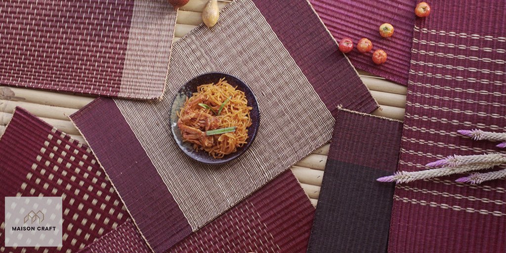 may_ia16's tweet photo. Cherry Jute Placemat Collection is now available 

Line ID : maisoncraft
Website: https://t.co/asuWrReyLD
email : info@maisoncraft.com

#diamondplatefloormat #roundwovenplacemat #heatresistantplacemat #homeplatemat #hotplatemat #tableplatemat #diamondplateantifatiguemat https://t.co/mRDC6jaQ8C