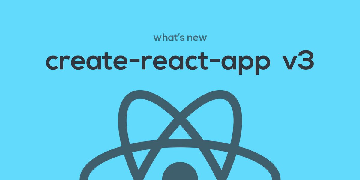 3rdwave_themes's tweet image. 🚀create-react-app v3, What's new?
bit.ly/2J3bRvr
#reactjs #JavaSript #webdev #appdev #developer #programming #tech #coding