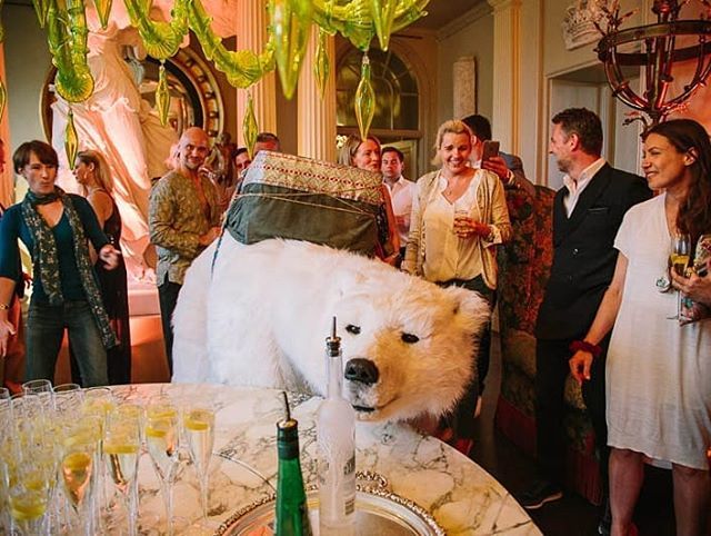 LoSkAoS's tweet photo. Bjorn has a special ability to find breakable and expensive things at parties, as can be seen by the panic in the face of his handler! (to the left of picture). .
.
.
#polarbearinachinashop #crash #drinkingaccidents #accidentwaitingtohappen #polarbear #p… https://t.co/hQkRKGj897 https://t.co/h3haCEcemX